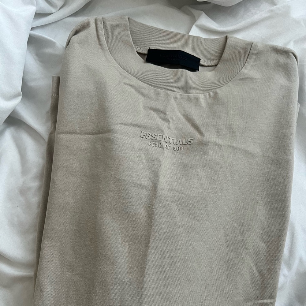 ESSENTIALS MENS LONG SLEEVE SHIRT